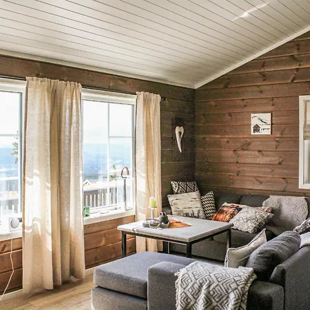 Holiday home Stunning In With Kitchen Sjusjoen